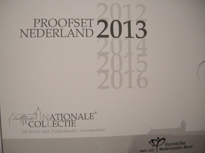 (afbeelding voor) Proofset Nederland 2013